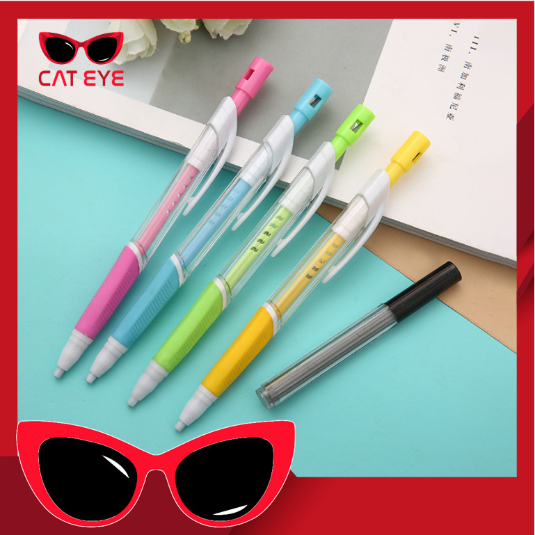 

PROMO - S6269 Pensil Mekanik Warna Pastel / Mechanical Pencil Graphite Lead Automatic / Alat Tulis Sekolah Pensil Mekanik Lucu