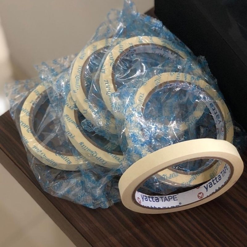 

Lakban Kertas Yatta / Masking Tape Yatta 12mm X 17meter