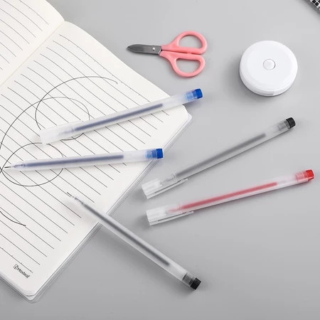 

Pulpen Gel 0.5mm Bolpoin Pena Pulpen Tinta Gel Cair Pena Transparant Pen Gel S3437