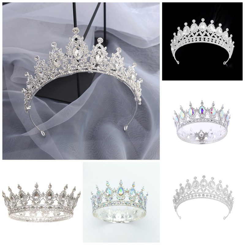 CROWN Bridal Bisa Hijab MAHKOTA TIARA PRINCESS PREMIUM KRISTAL BERLIAN / MAHKOTA BLINGBLING MEWAH / 
