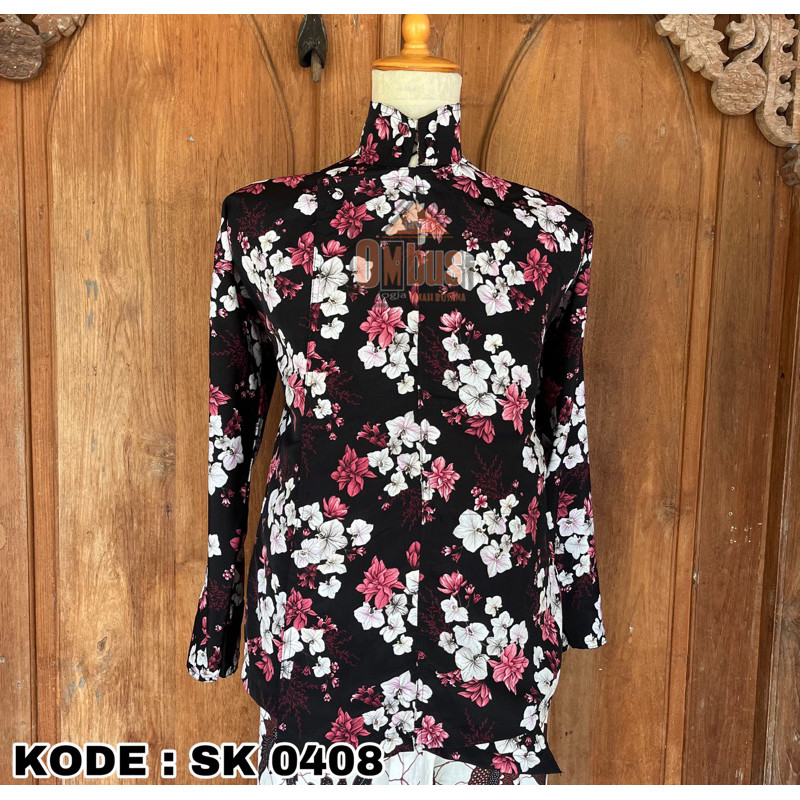 LURIK Surjan Kembang KODE: SK 0408 Surjan Bunga|Baju Jawa|JAVA OMBUS