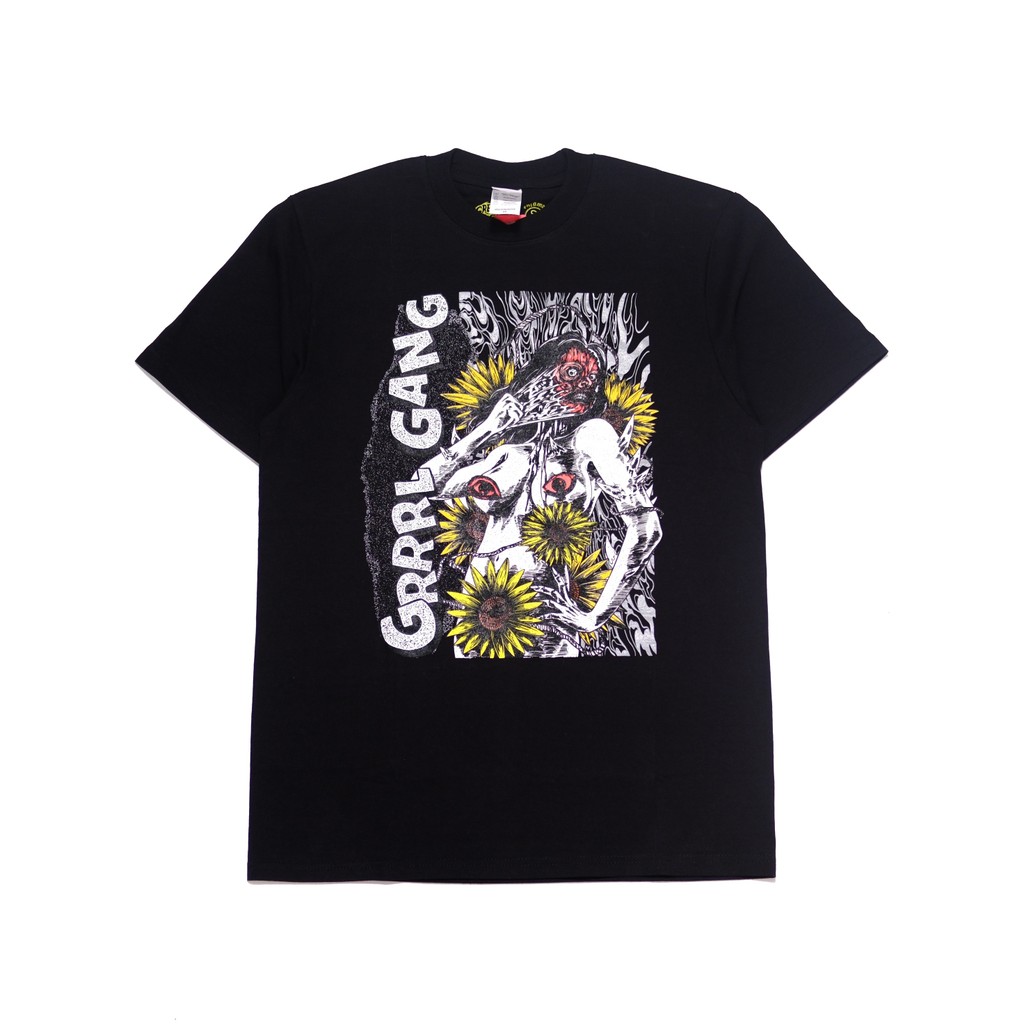 Tshirt GRRRL GANG - COOL GIRLS (black)T-shirt Pria