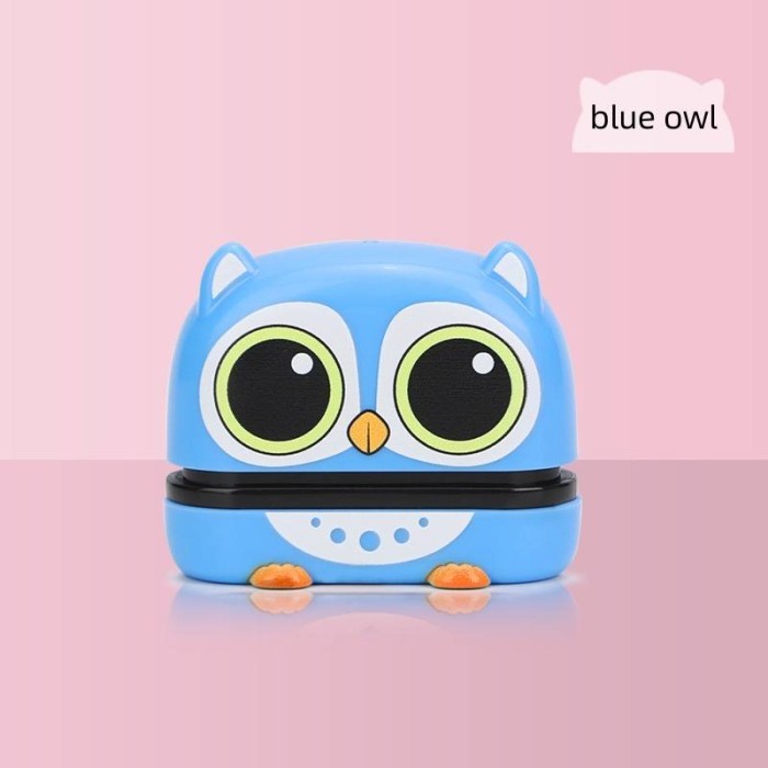 Stempel nama lucu custom nama - PINK Kucing, Untuk Kertas
