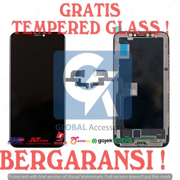 LCD IPHONE X + TOUCHSCREEN ORIGINAL 100% - LCD TFT