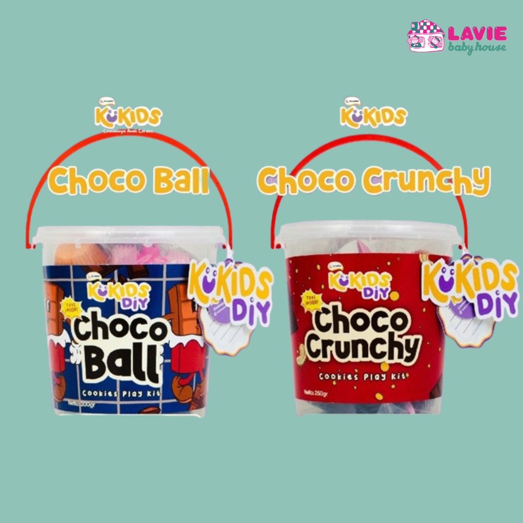 

Kukids DIY Bucket Kit Choco Crunchy Cemilan Anak Kue Kering