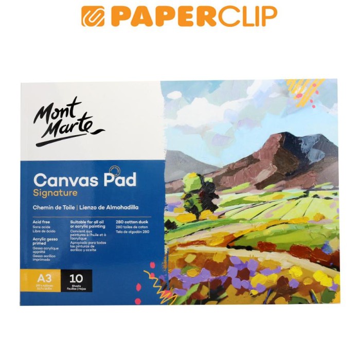 

CANVAS PAD MONT MARTE A3 CAXX0023 10S