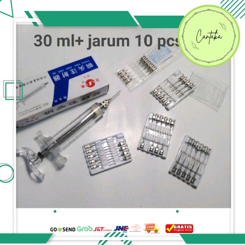 Promo Spet atau lolohan Spuid syringe suntikan 30 ml bahan mika akrilik kambing domba sapi obat spet