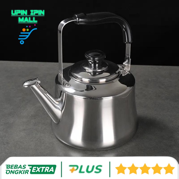 ✨LARIS✨ -Teko Bunyi Masak Air Teko Stainless Steel 1liter Whistling Kattle
