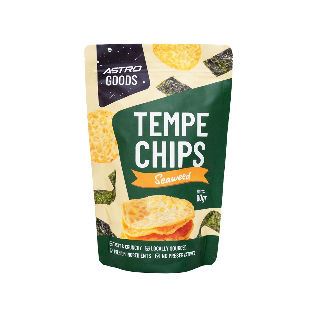 

Astro Goods - Keripik Tempe Seaweed 60gr