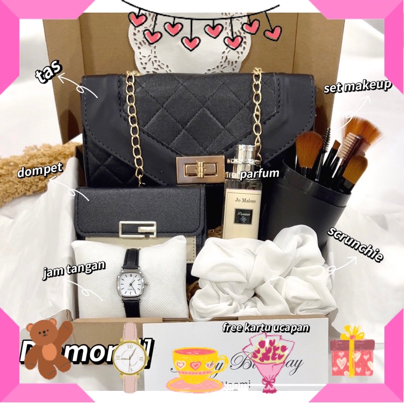 KADO HAMPERS BAYI ANAK MUDA REMAJA PACAR KEKASIH BIKIN ROMANTIS ANNIVERSERY/ [BLK] Gift Kado Hampers
