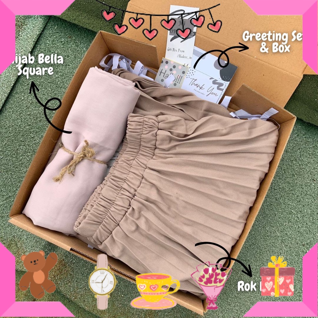 

HAMPERS BAYI ANAK MUDA REMAJA PACAR ISTRI BIKIN ROMANTIS ANNIVERSERY/ Kado hampers cewek hijab bella square rok plisket hadiah ulang tahun kado wisuda kado ulang tahun kado pernikahan kado graduation gift souvenir / ULTAH LAHIRAN WISUDA JADIAN