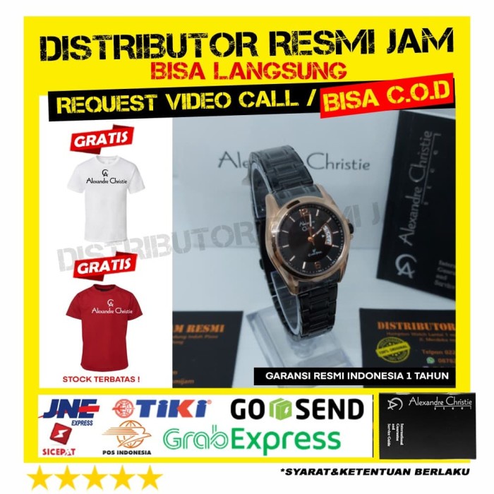 ALEXANDRE CHRISTIE CEWE AC8289LD 8289LD AC8289 GARANSI RESMI 12 BULAN