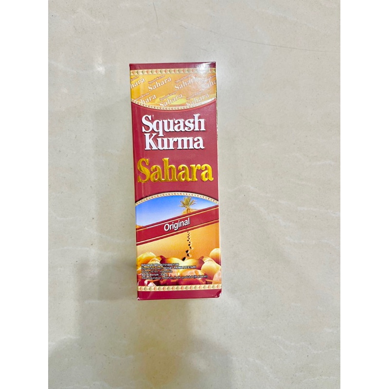 

Sari Kurma Sahara Original Squash Kurma 330gram