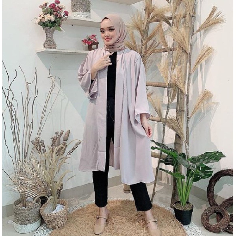 CLO OUTER  / OUTER POLOS / OUTER BARU / KARDIGAN OUTER WANITA POLOS
