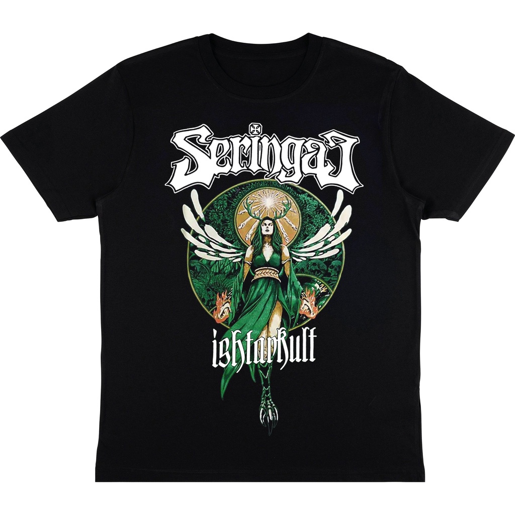 KAOS SERINGAI "ISHTARKULT" | T-SHIRT BAND SERINGAI JAGER ISHTARKULT | BAJU BAND METAL SERINGAI