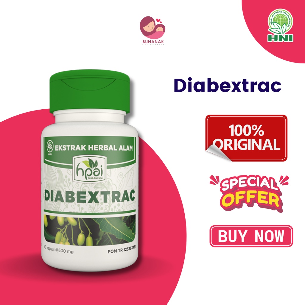 

DIABEXTRAC HNI HPAI - Obat Herbal Diabetes Ampuh dan Alami - Produk Herbal