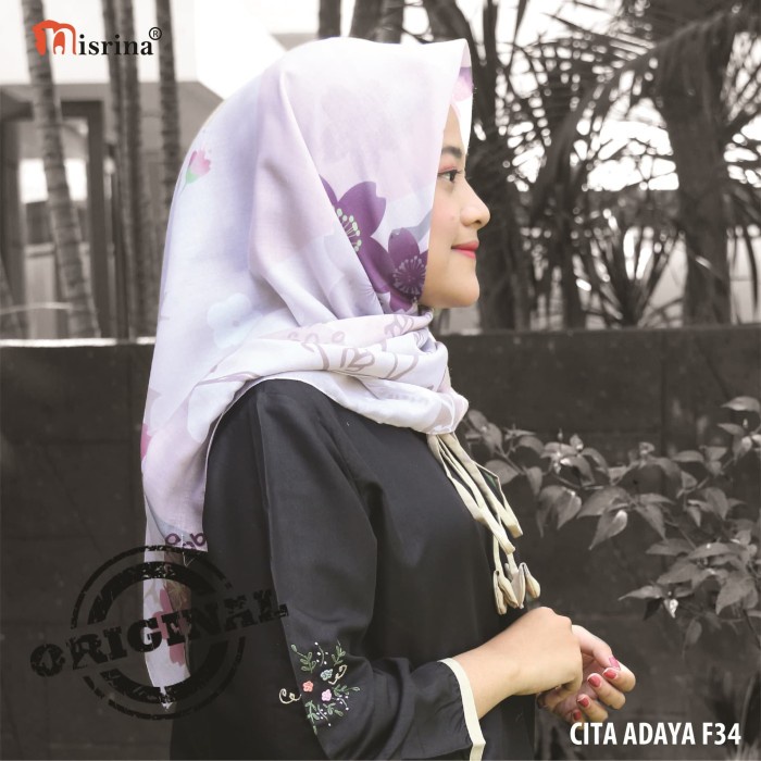 Jilbab Voal Printing - CITA ADAYA