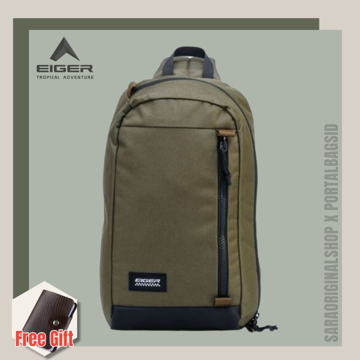 EIGER CHRYSLER 2.0 CROSS SLING BAG Tas Selempang Pria Original