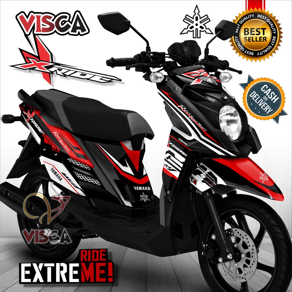 Decal X Ride 115 Full Body Stiker X Ride 115 Full Body Striping X Ride 115 Full Body Decal Hologram 