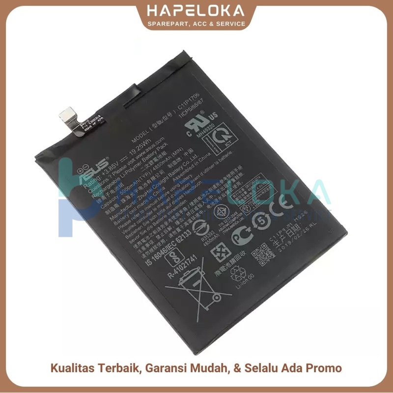 Baterai Asus Zenfone Max Pro M1 / Asus Max Pro M2 / C11P1706 - ORI