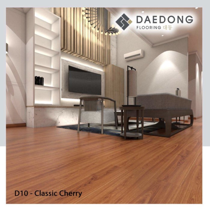 Vinyl Plank Tebal 3mm / Vinyl Daedong Motif Kayu