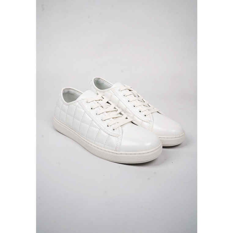 MANZONE Sepatu  Casual Pria  URREL - WHITE