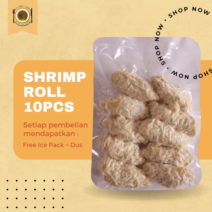 

Murah Bisa COD Shrimp Roll 150gr