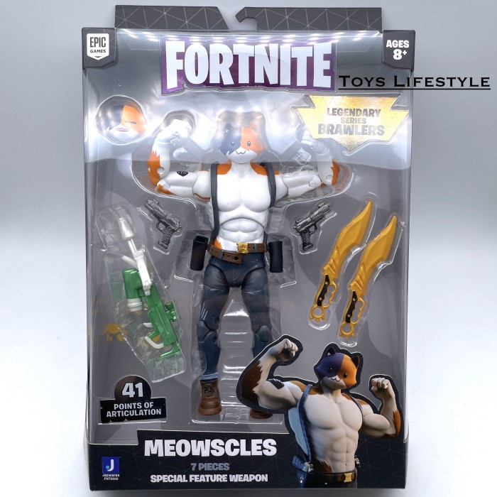 Action Figure Fortnite Legendary Series Brawlers Special Weapon - Kit