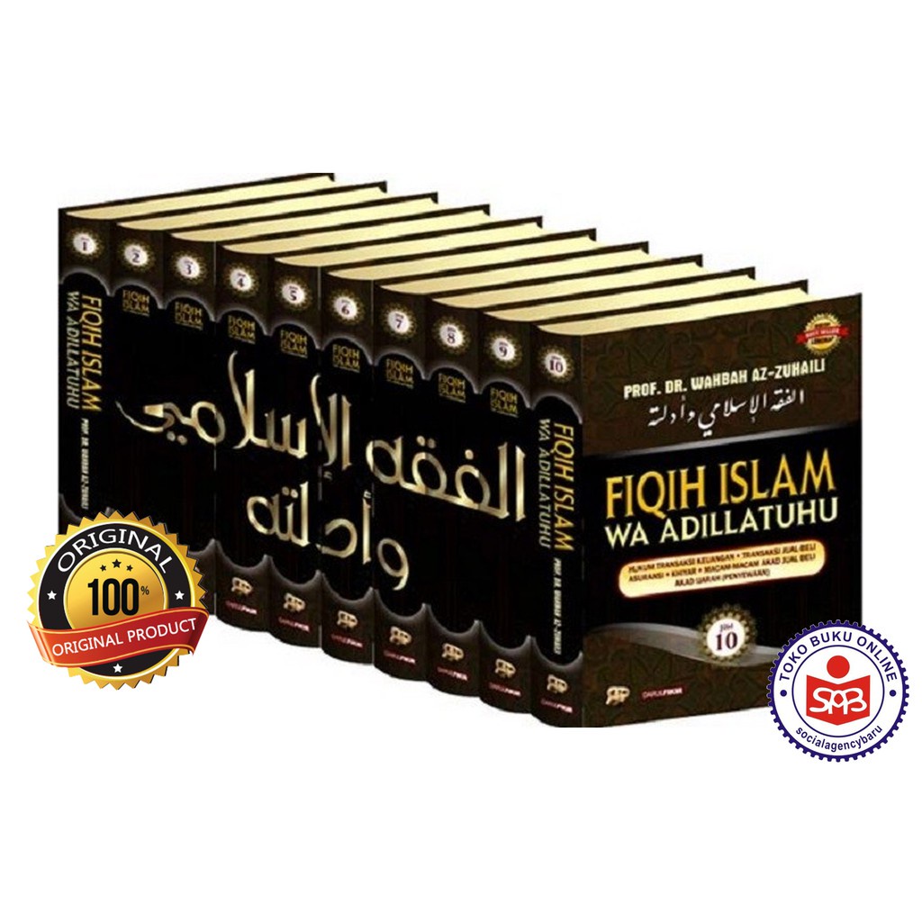 Fiqih Islam Wa Adillatuhu Lengkap Set (10 Jilid) - Prof. Dr. Wahbah Az Zuhaili Buku islam