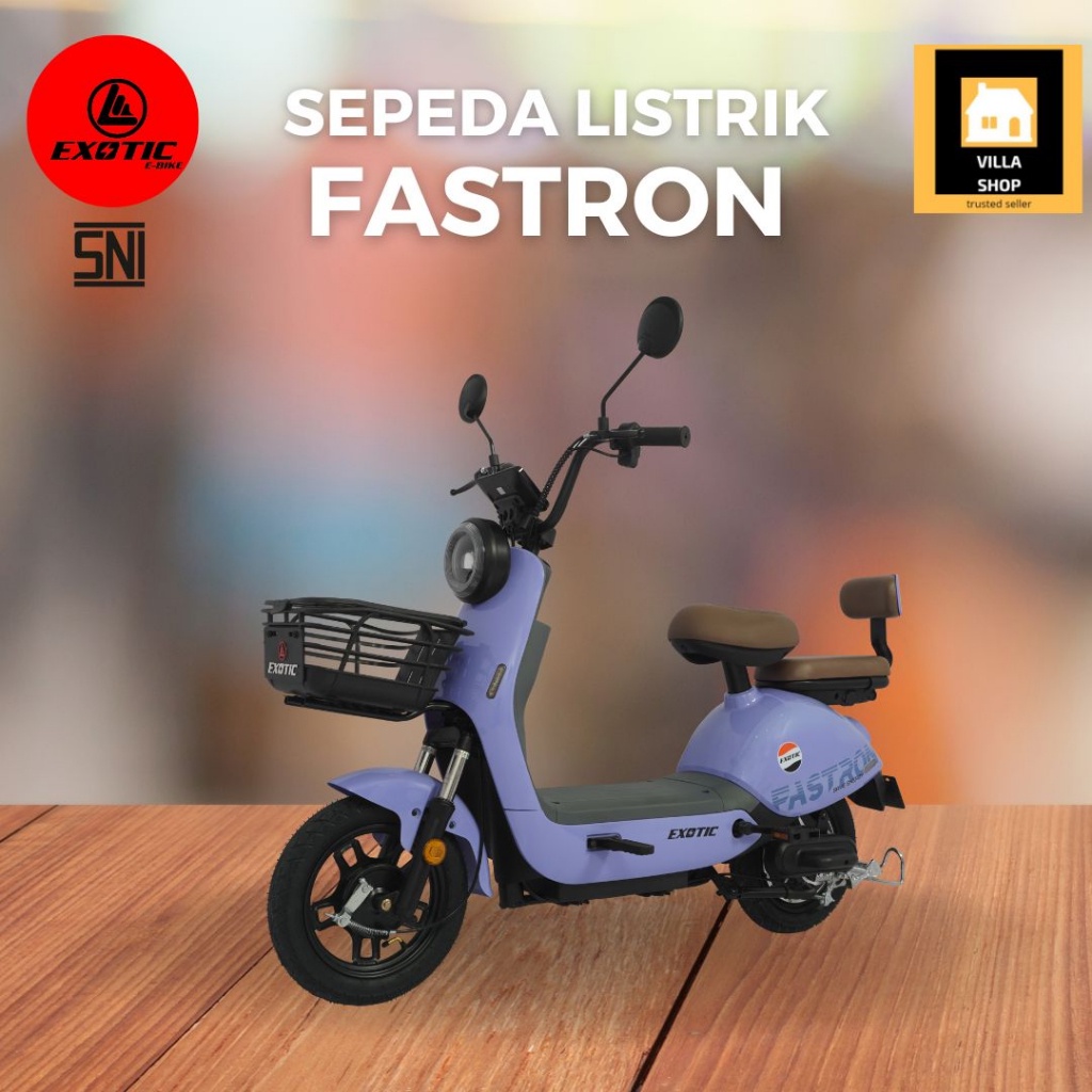 SEPEDA LISTRIK EXOTIC FASTRON fastron GARANSI RESMI by Pacific Exotic