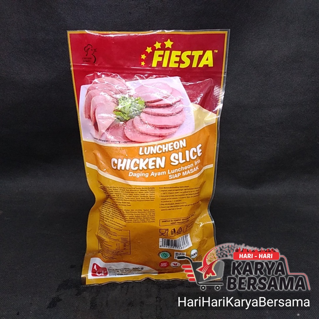 

FIESTA CHICKEN SLICE 300GR GRAB / GOJEK ONLY