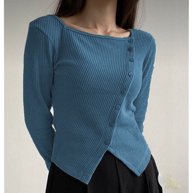 QALISYA LABEL-BLOUSE KOREA - CRICIA BLOUSE