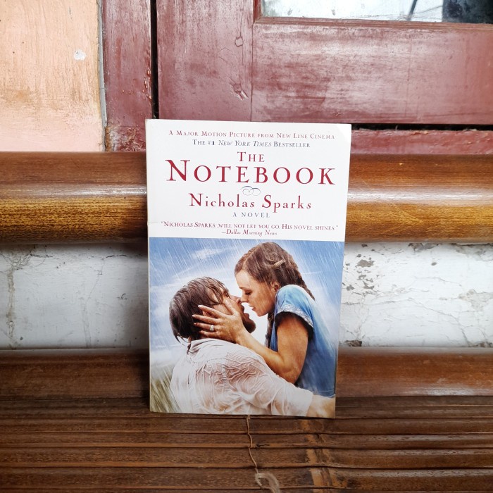 ASLI BUKU Import Novel The Notebook A Novel By Nicholas Sparks