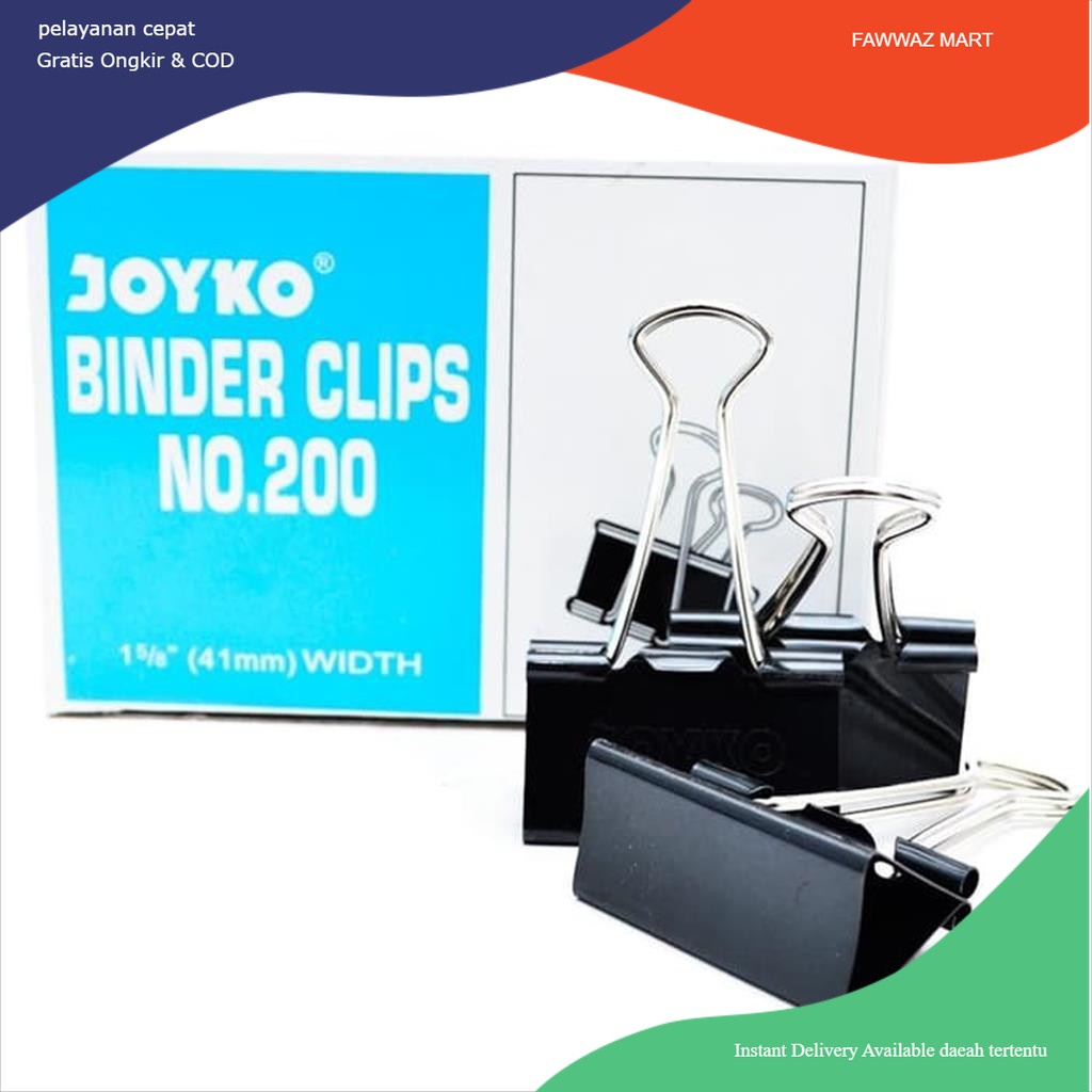 

Binder Clips No. 200 Joyko