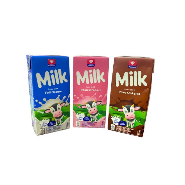 

Susu Diamond Milk UHT - 200ml.