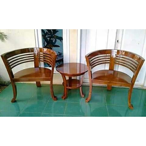 Kursi Teras Kayu Jati/Kursi Taman/Kursi Santai Cantik Kayu jati Jepara