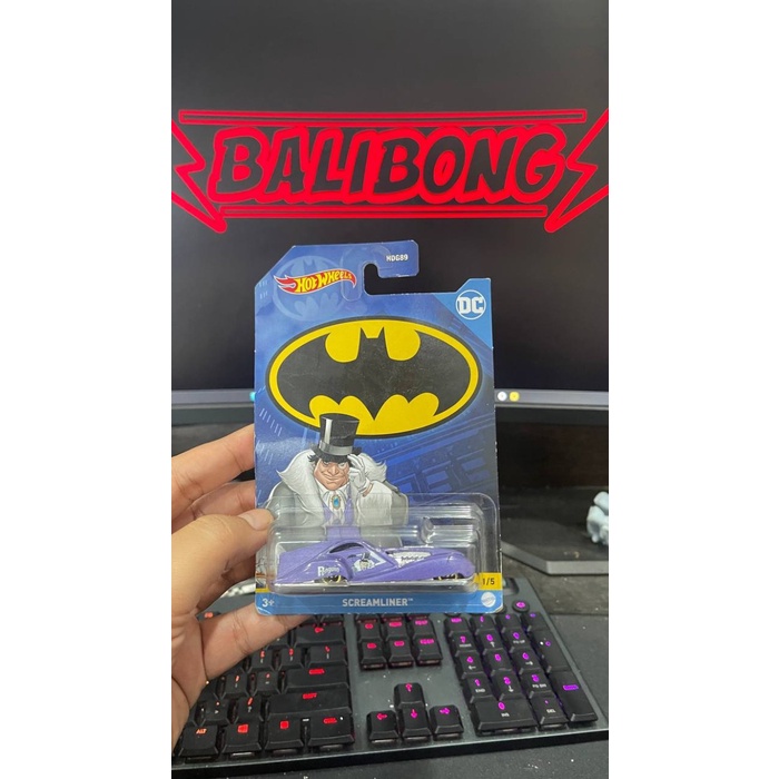 hot wheels hotwheels hw screamliner penguin batman