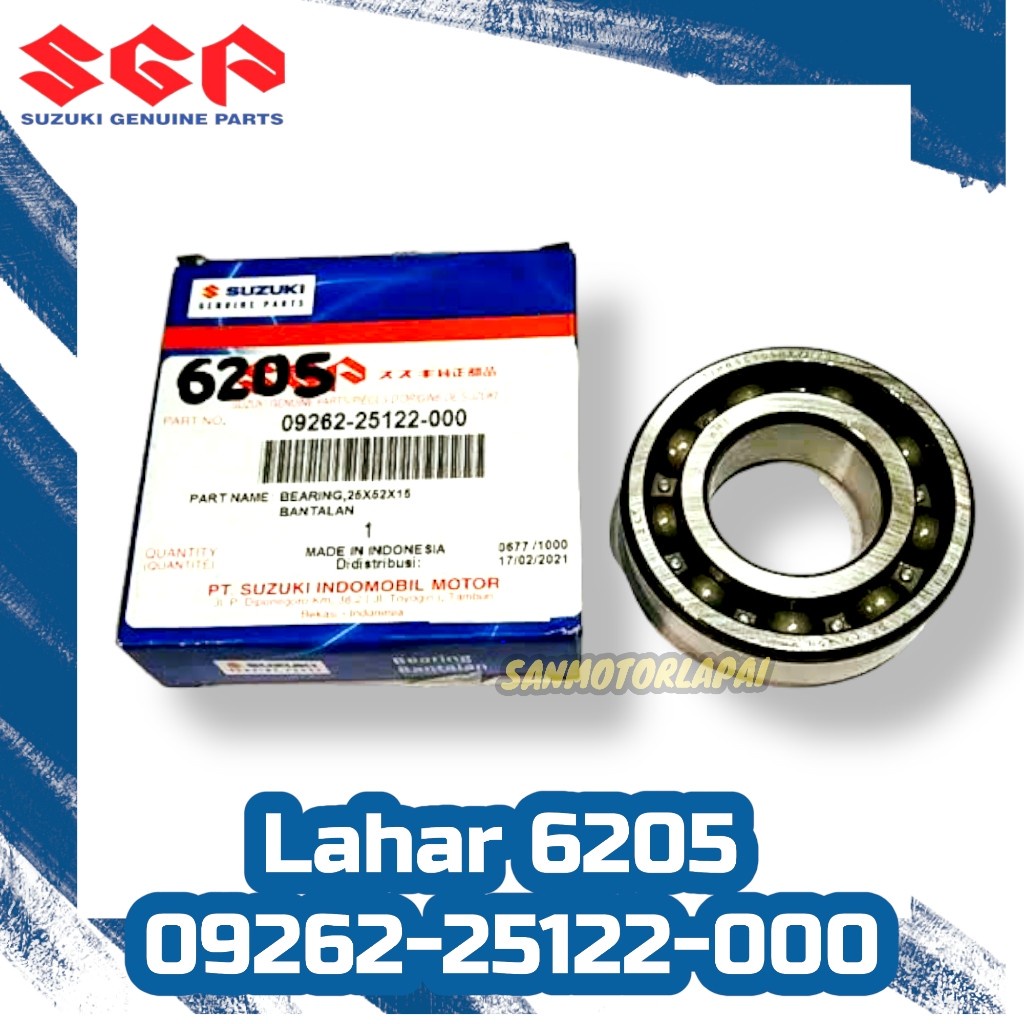 Lahar 6205 09262-25122-000 SUZUKI