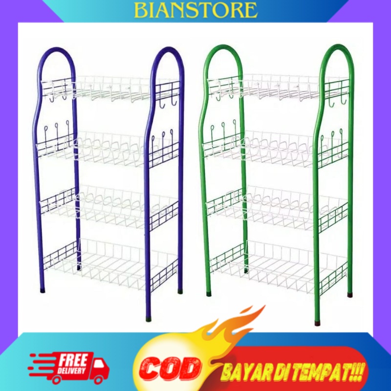 rak piring dragon 4 susun , rak piring 4 susun , rak piring serbaguna , rak piring stand