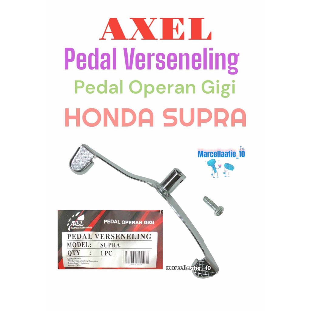1 PCS AXEL PEDAL OPERAN GIGI HONDA SUPRA PEDAL OVERAN GIGI SUPRA PEDAL VERNESELING HONDA SUPRA