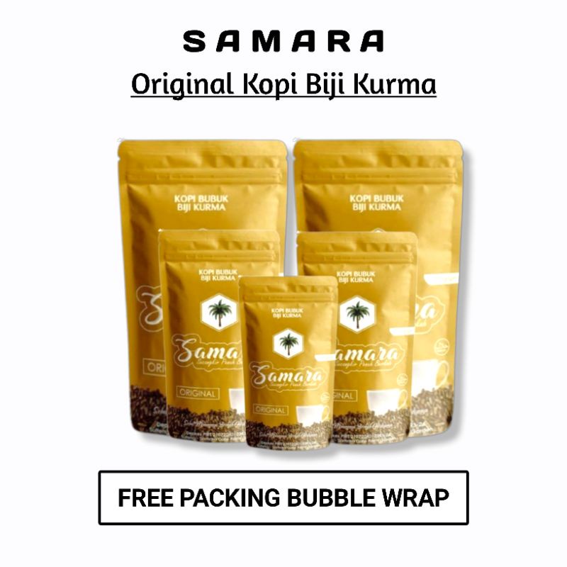 

Kopi Samara Kopi Bubuk Biji Kurma - Kemasan 125 Gram