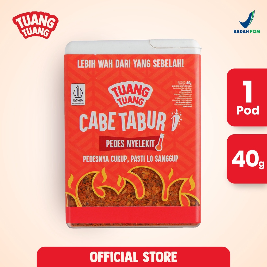 

TuangTuang - Cabe Tabur Pedes Nyelekit (kotak)