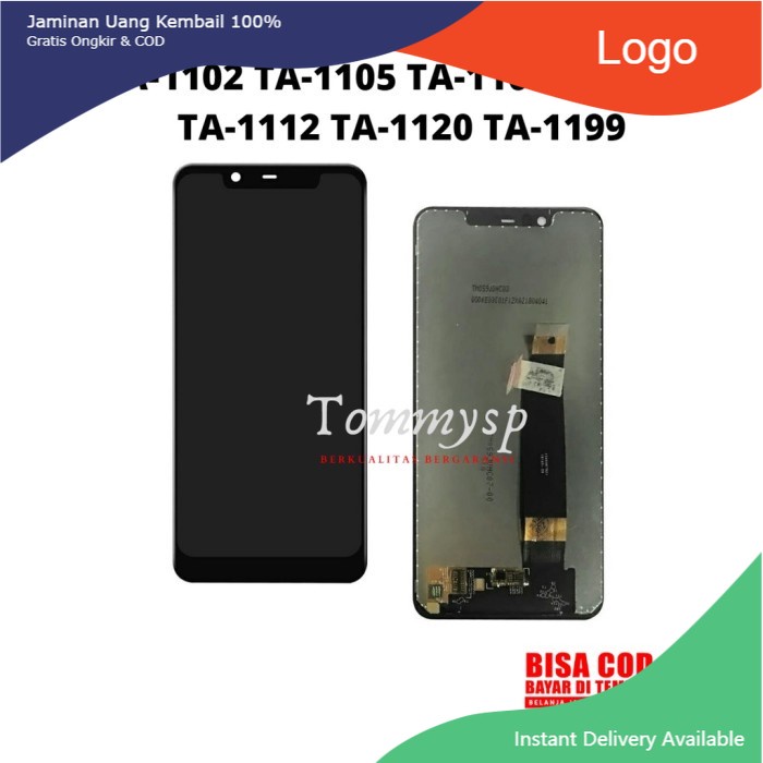 LCD NOKIA 5.1 PLUS FULLSET TOUCHSCREEN ORIGINAL