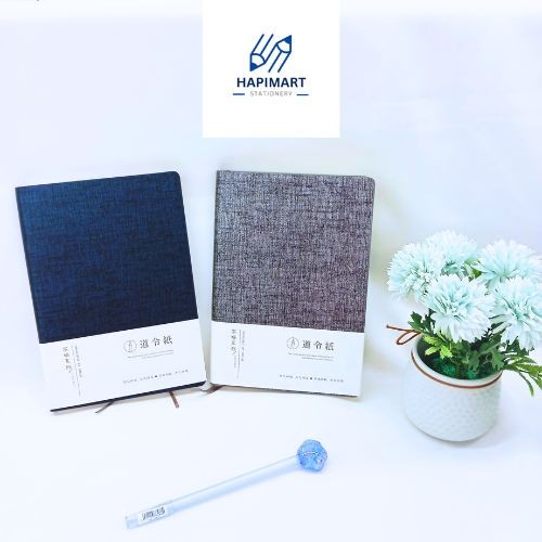 

Buku Catatan Harian Notebook Diary Cover Kulit A5/Note Pad PU Leather