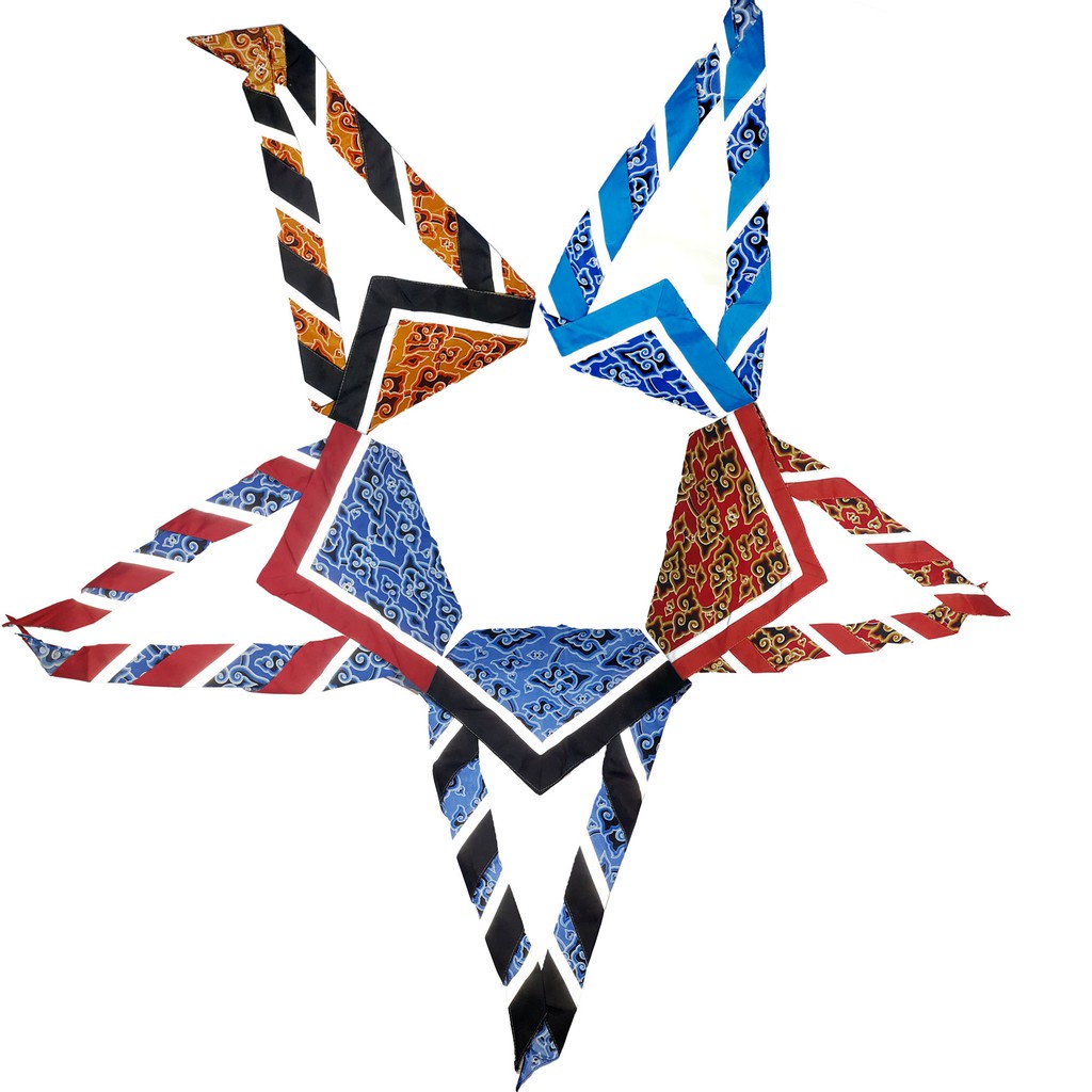 Scraft Pramuka Batik Mega Mendung / scarf Scout