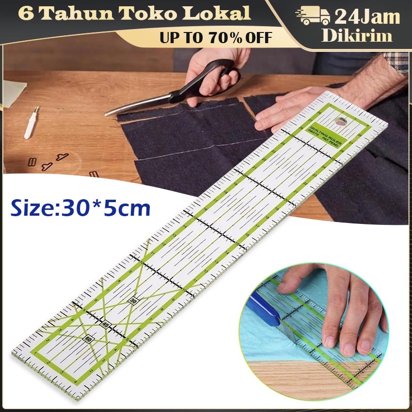 Penggaris Quilt / Quilting Patchwork Perca Ruler