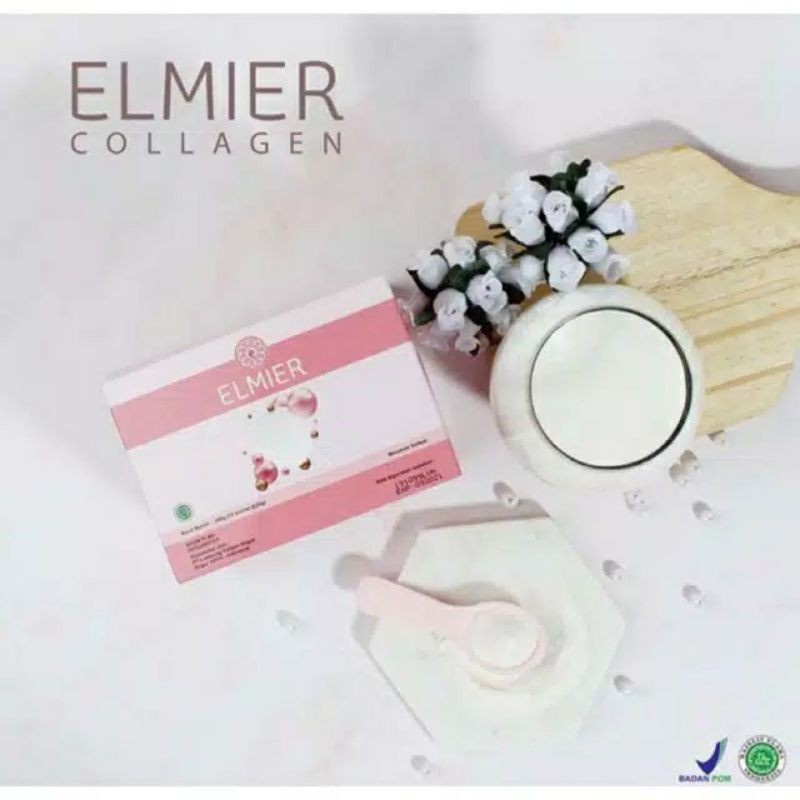 Elmier Collagen Drink Minuman Kolagen Colagen Official Original 100%