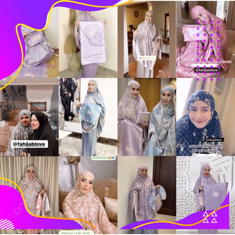 LIVE FULLSET SAJADAH DIVA | ORCHID | FIORE MUKENA FAHIJABLOVE | Mukena katun rayon traveling | Muken