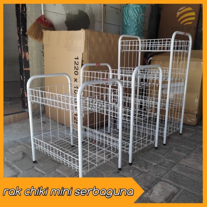 BHS234 Rak Chiki  Serbaguna Snack Murah/Keranjang Jajan/Rak Toko Jualan/Rak Penyimpanan/Rak Display/