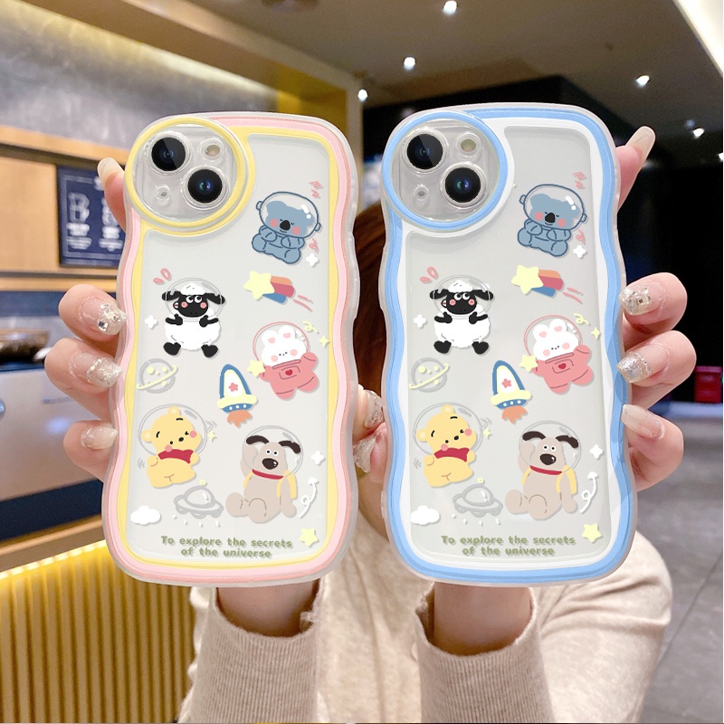 Casing For Samsung Galaxy S8 Plus S10 Plus S10 4G S9 S9 Plus   Makhluk Lucu Dirgantara Winnie the Po